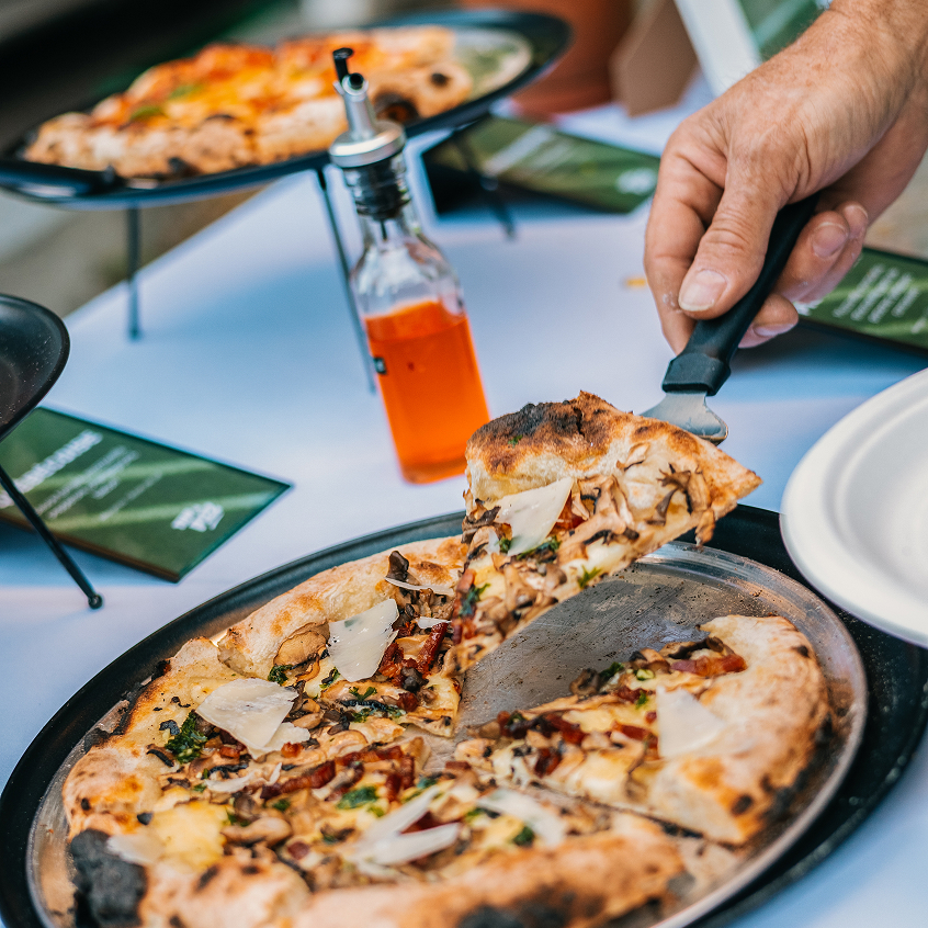 Service sur le buffet